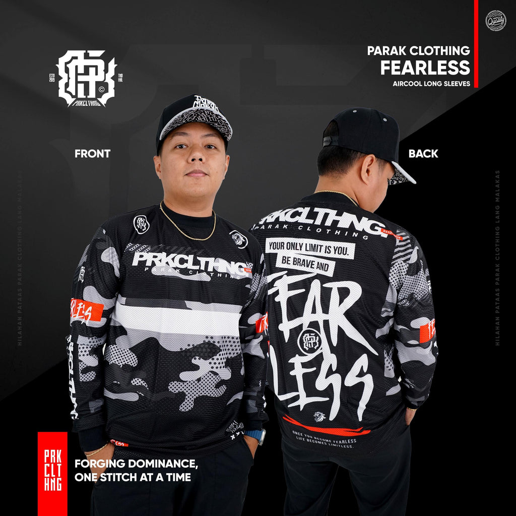 Parak Clothing Fearless Aircool Fabric Riding Jersey