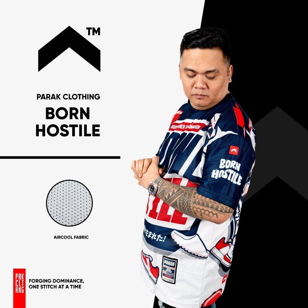Parak Clothing Born Hostile Aircool Fabric T-shirt 3
