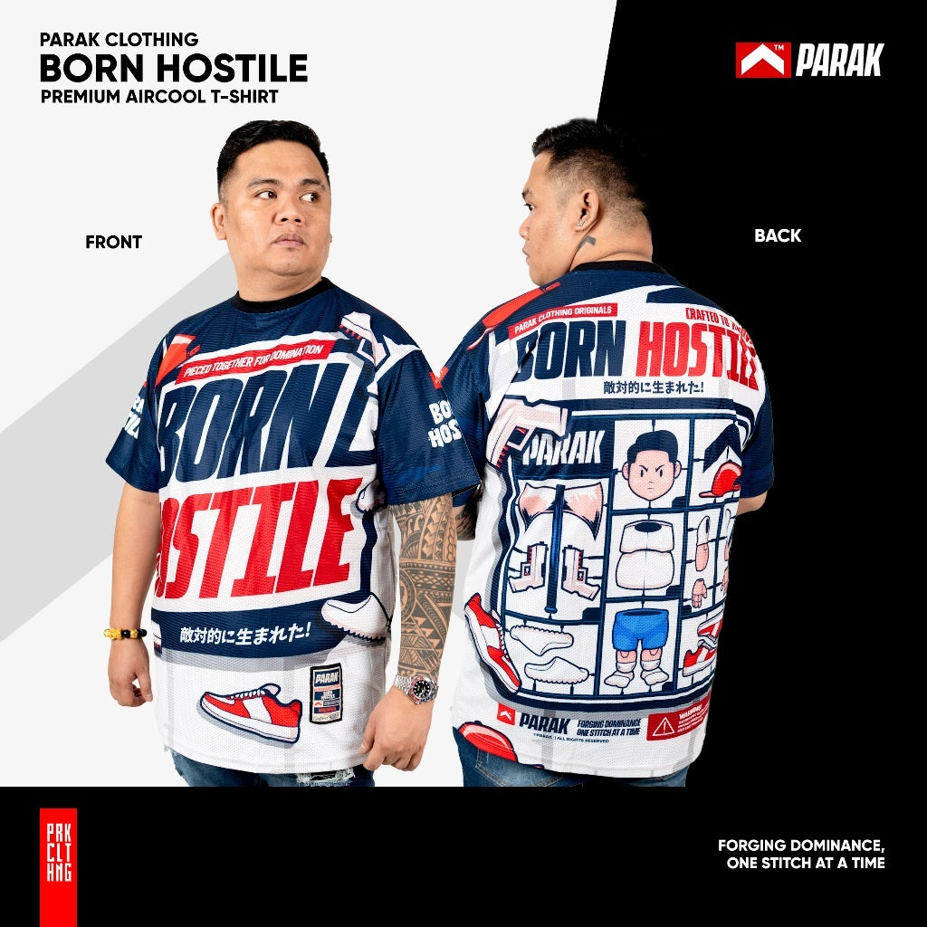 Parak Clothing Born Hostile Aircool Fabric T-shirt 2
