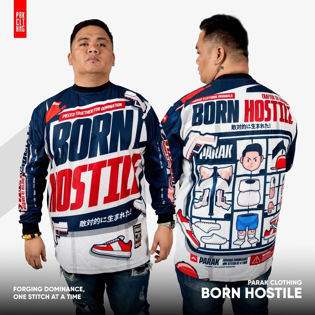 Parak Clothing Born Hostile Aircool Riding Jersey 5