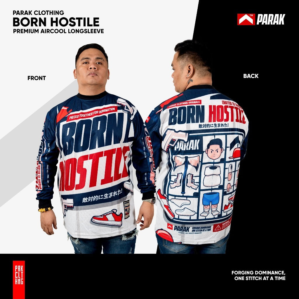 Parak Clothing Born Hostile Aircool Riding Jersey 2