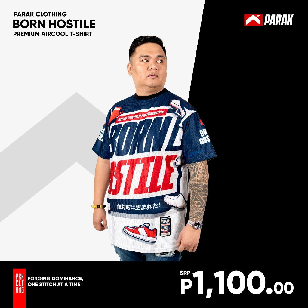 Parak Clothing Born Hostile Aircool Fabric T-shirt 1