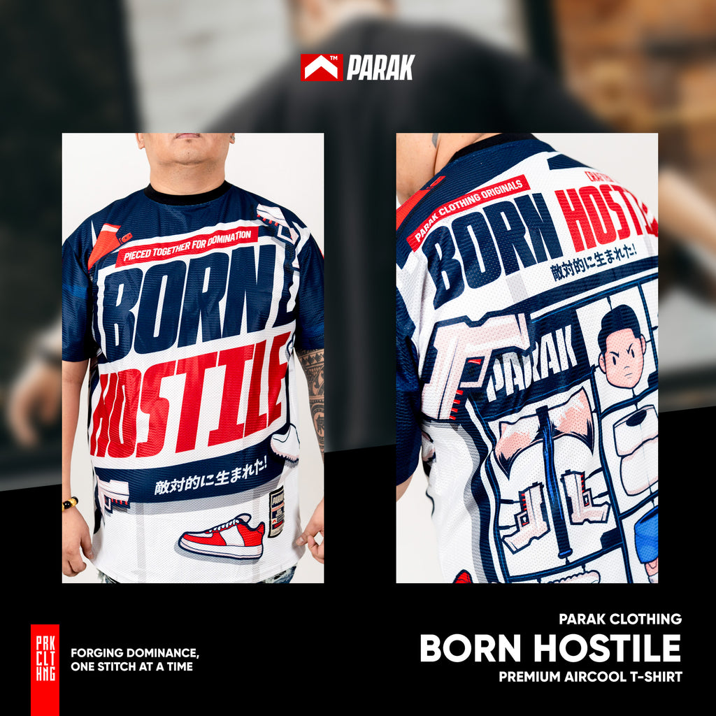 Parak Clothing Born Hostile Aircool Riding Jersey 7